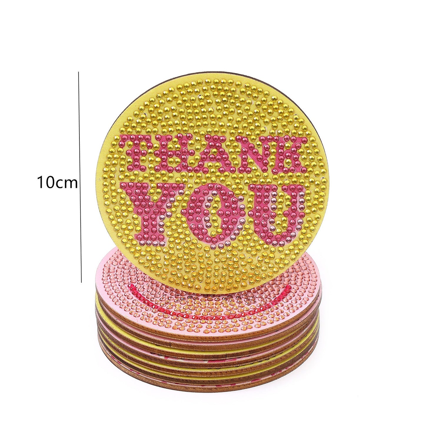 DIY Howdy Diamond Painting Coasters