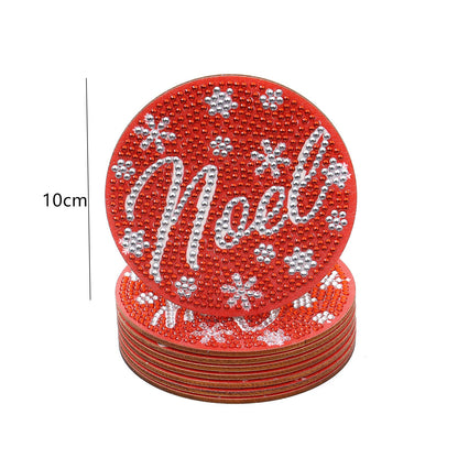 DIY Peace Diamond Painting Coasters