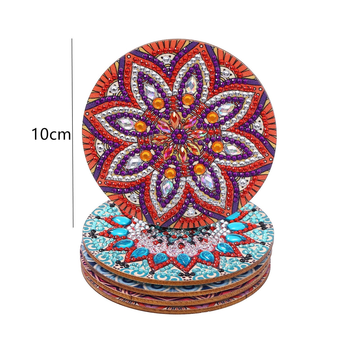 DIY Mandala F Diamond Painting Coasters