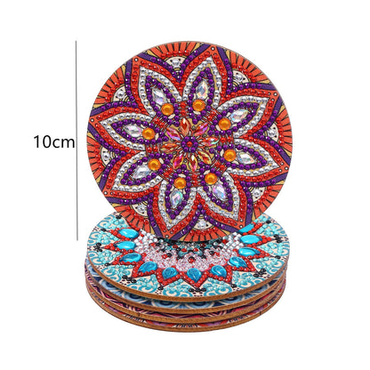 DIY Mandala F Diamond Painting Coasters