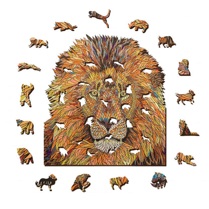 🔥LAST DAY 80% OFF-Yellow Lion Jigsaw Puzzle