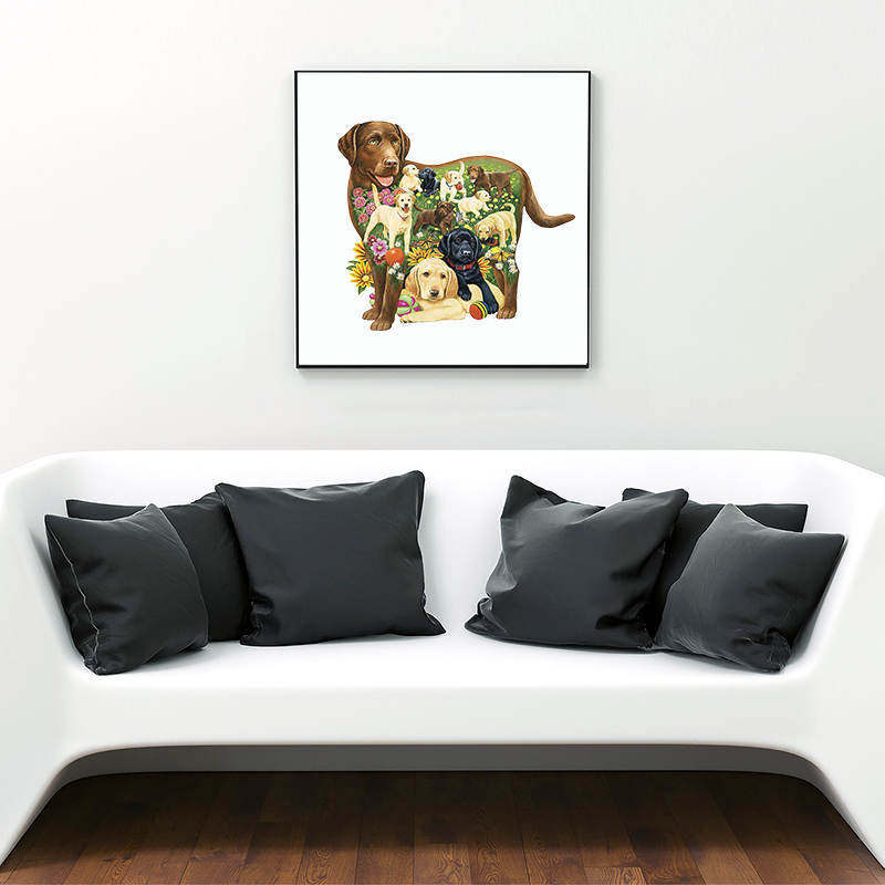 🔥LAST DAY 80% OFF-Lawn Dog Jigsaw Puzzle