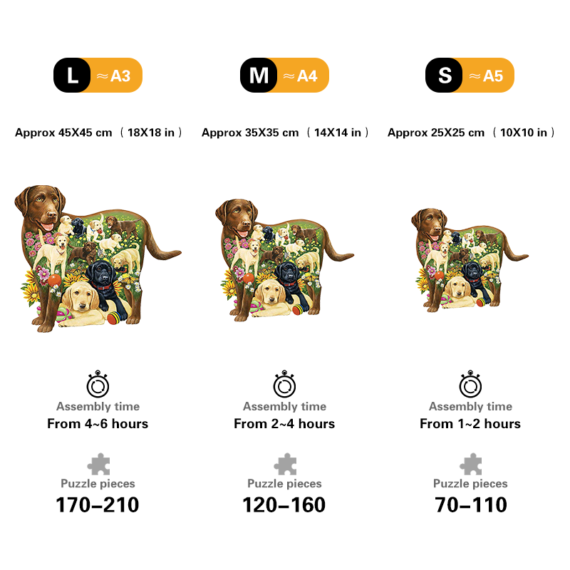 🔥LAST DAY 80% OFF-Lawn Dog Jigsaw Puzzle