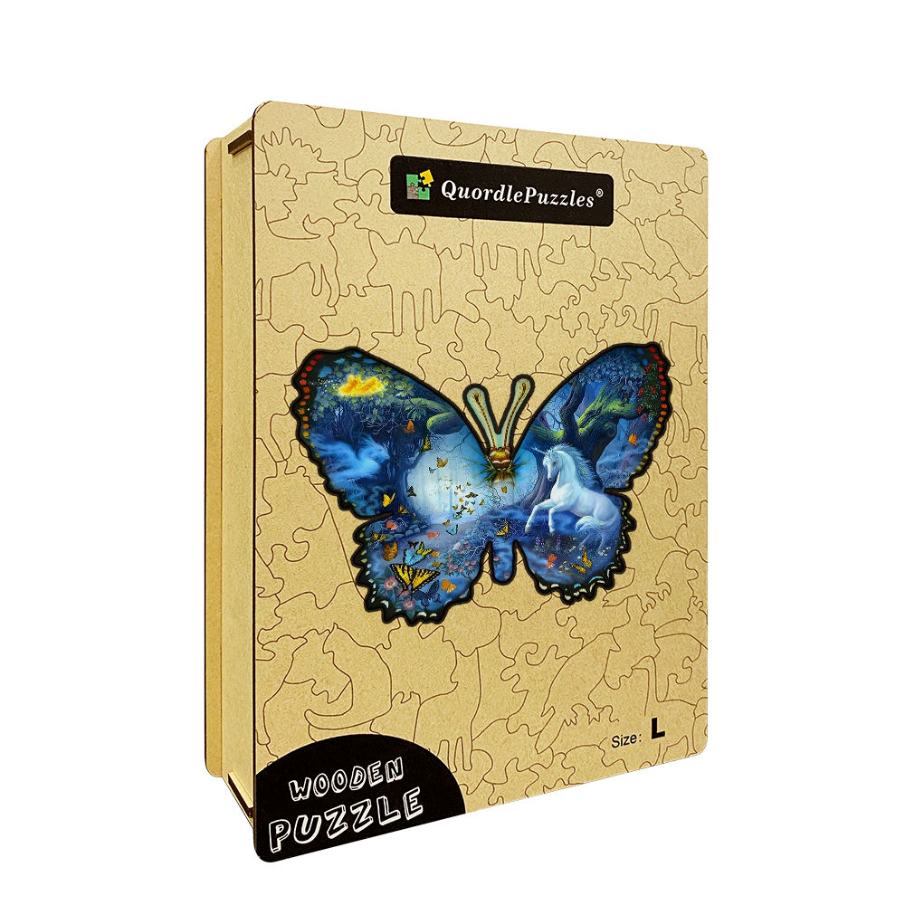 🔥Last Day 80% OFF-Butterflies and Unicorns puzzle