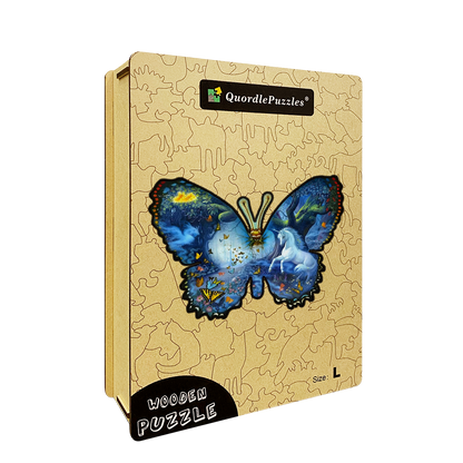 🔥Last Day 80% OFF-Butterflies and Unicorns puzzle