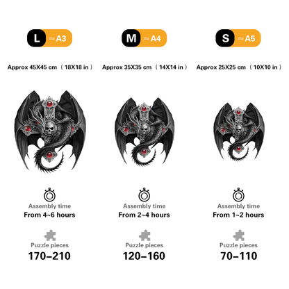 🔥LAST DAY 80% OFF-Black Dragon Demon Puzzle