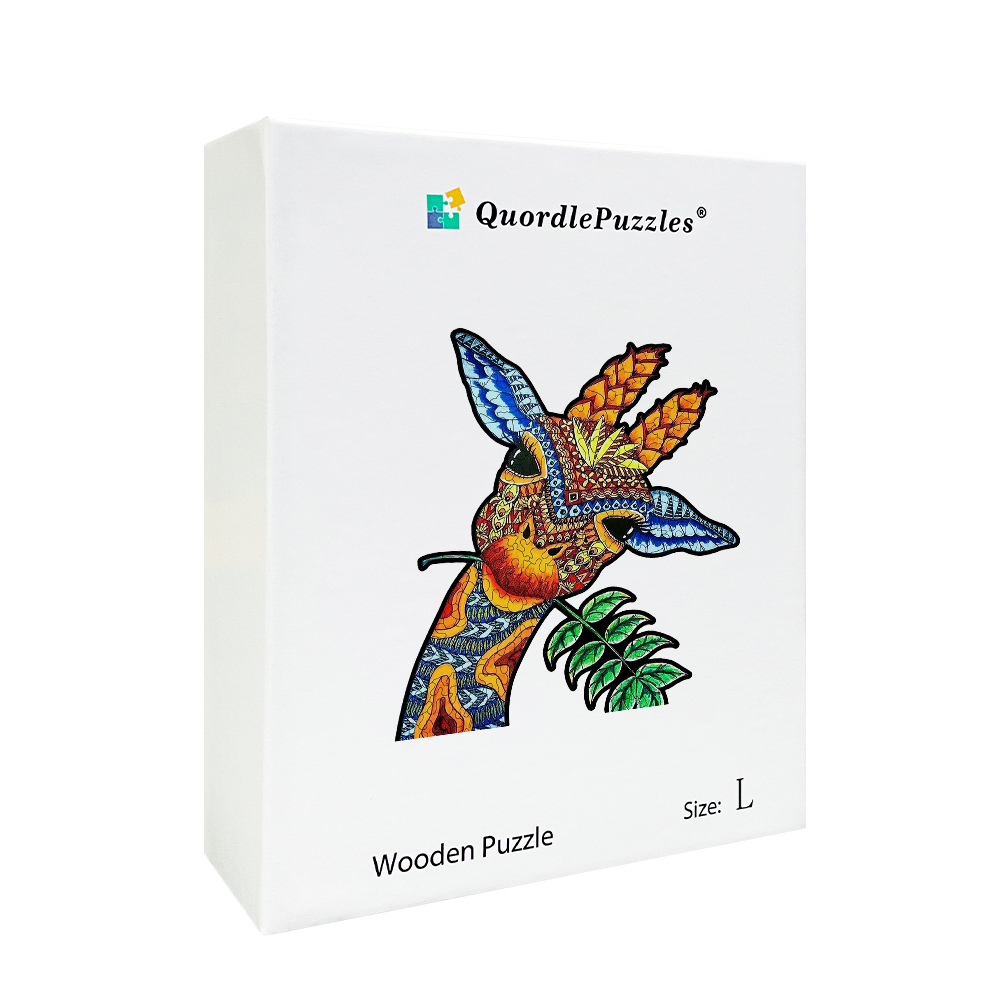 🔥Last Day 82% OFF-Curious Giraffe Jigsaw Puzzle