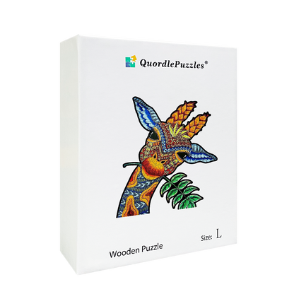 🔥Last Day 82% OFF-Curious Giraffe Jigsaw Puzzle