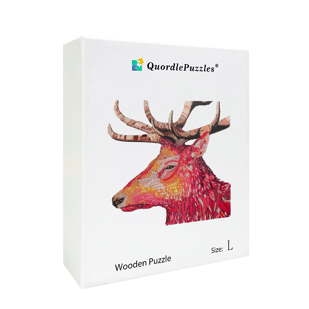 🔥LAST DAY 80% OFF-Red Elk Jigsaw Puzzle