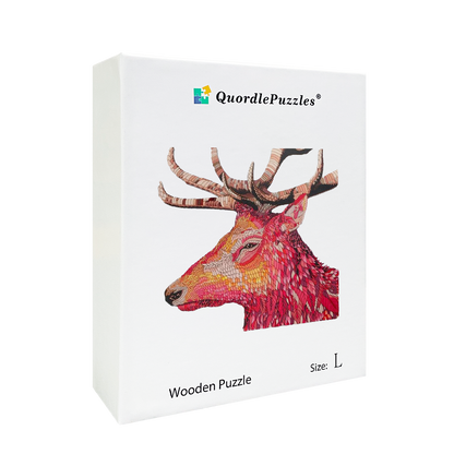 🔥LAST DAY 80% OFF-Red Elk Jigsaw Puzzle