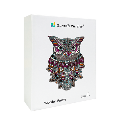 🔥LAST DAY 80% OFF-Colorful Owl Puzzle