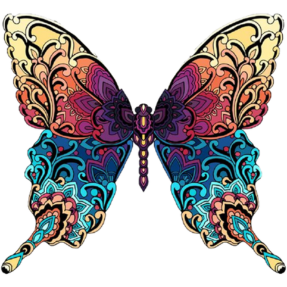🔥LAST DAY 80% OFF-Colorful butterfly Jigsaw Puzzle