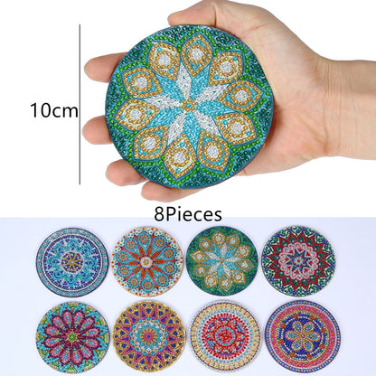 DIY Mandala C Diamond Painting Coasters