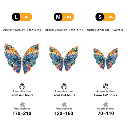 🔥Last Day 84% OFF-Bright Butterfly Puzzle