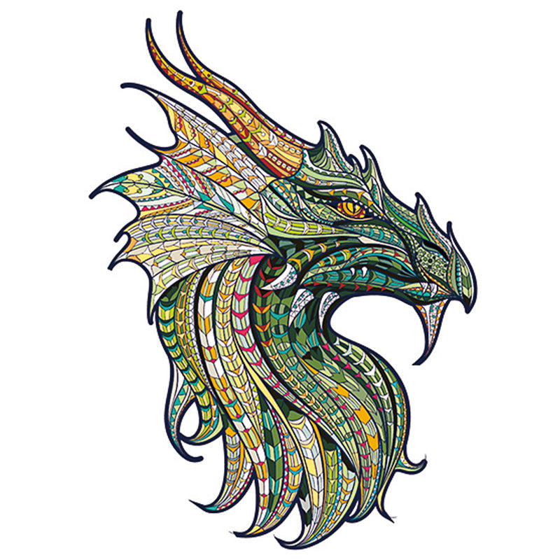 🔥LAST DAY 80% OFF-Green Dragon Head Puzzle