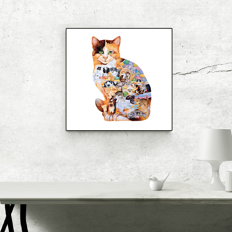 🔥LAST DAY 80% OFF-Cat World Puzzle