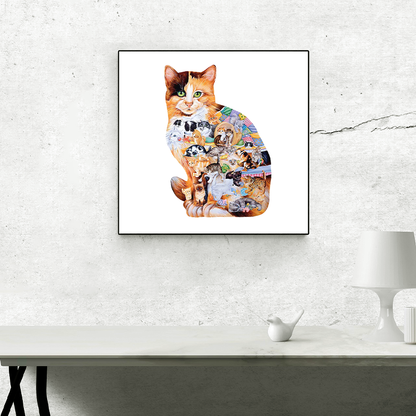 🔥LAST DAY 80% OFF-Cat World Puzzle