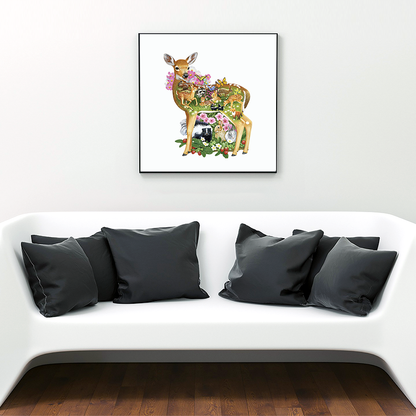 🔥LAST DAY 80% OFF-Sika Deer Home Puzzle