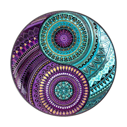 Cyan Ring Wooden Jigsaw Puzzle