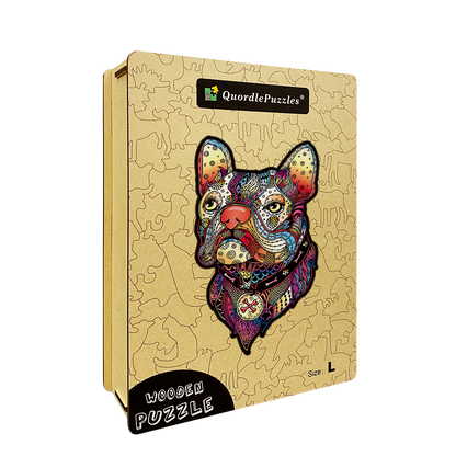 🔥LAST DAY 80% OFF-Colorful French Bulldog Puzzle