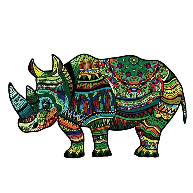 🔥LAST DAY 80% OFF-Green Rhino Puzzle