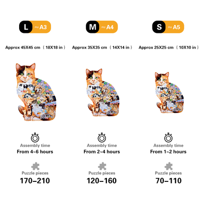 🔥LAST DAY 80% OFF-Cat World Puzzle