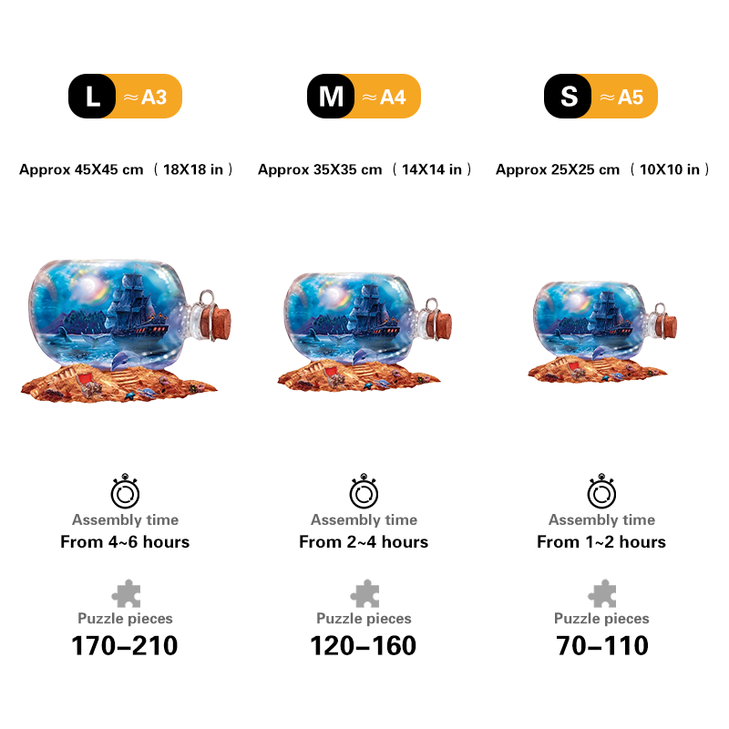 🔥Last Day 80% OFF-Dream Drift Bottle puzzle