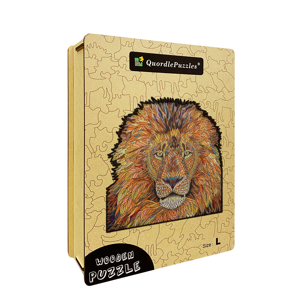 🔥LAST DAY 80% OFF-Yellow Lion Jigsaw Puzzle