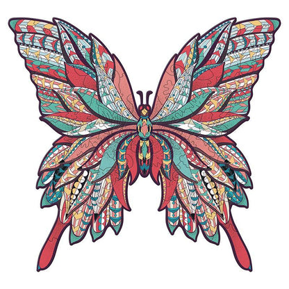 🔥LAST DAY 80% OFF-Red Butterfly Jigsaw Puzzle