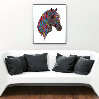 🔥LAST DAY 80% OFF-Colorful Horse Head Jigsaw Puzzle
