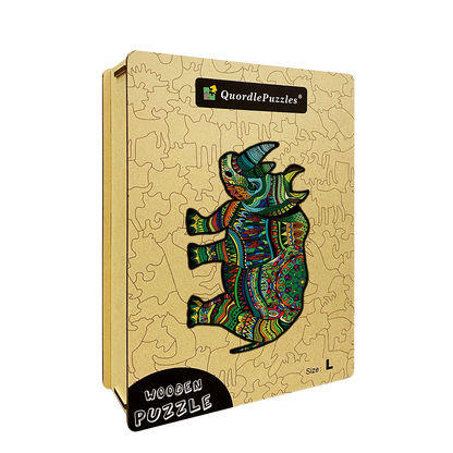 🔥LAST DAY 80% OFF-Green Rhino Puzzle