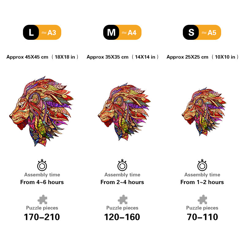 🔥Last Day 80% OFF-Red Lion Jigsaw Puzzle