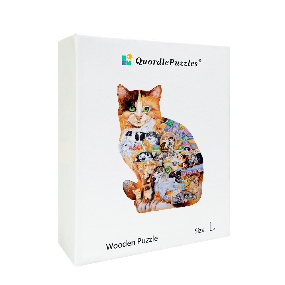 🔥LAST DAY 80% OFF-Cat World Puzzle