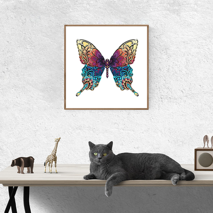 🔥LAST DAY 80% OFF-Colorful butterfly Jigsaw Puzzle