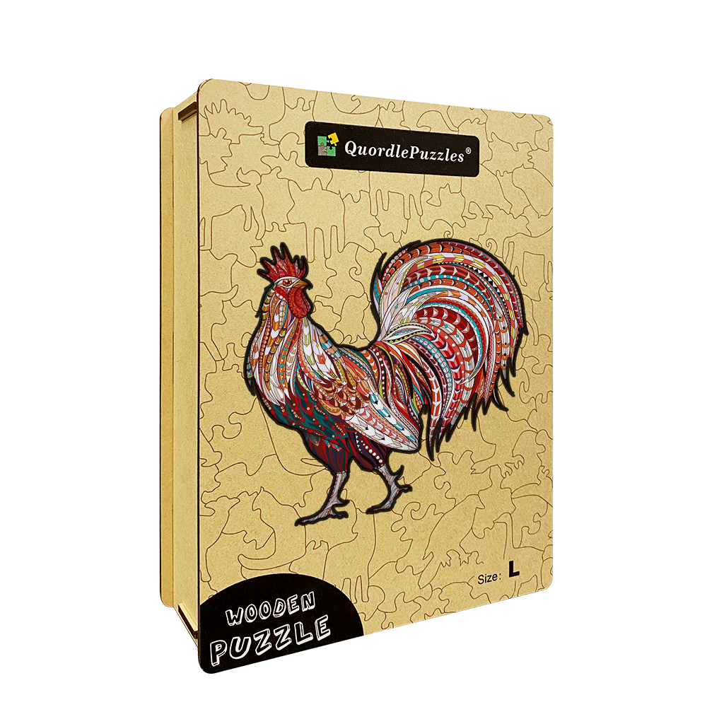 🔥LAST DAY 80% OFF-Red Rooster Jigsaw Puzzle
