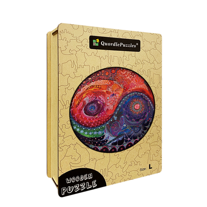 Yin Yang Wooden Jigsaw Puzzle