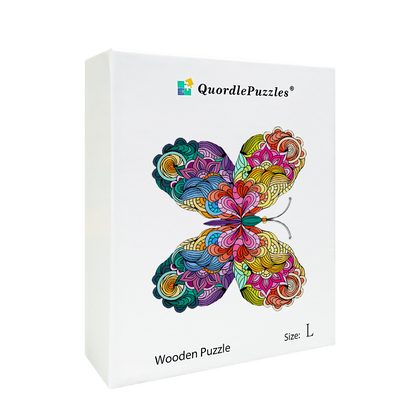 🔥LAST DAY 80% OFF-BUTTERFLY COLORFUL EDITION JIGSAW PUZZLE