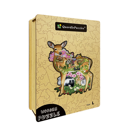 🔥LAST DAY 80% OFF-Sika Deer Home Puzzle