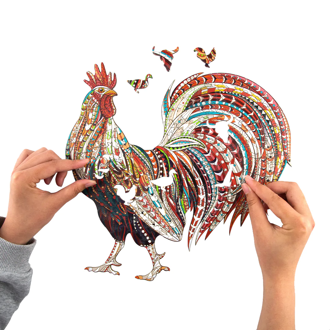🔥LAST DAY 80% OFF-Red Rooster Jigsaw Puzzle