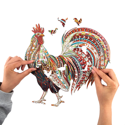 🔥LAST DAY 80% OFF-Red Rooster Jigsaw Puzzle