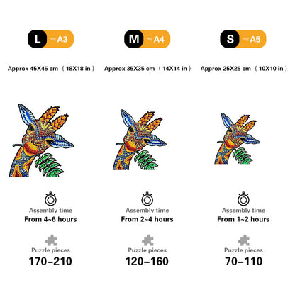 🔥Last Day 82% OFF-Curious Giraffe Jigsaw Puzzle