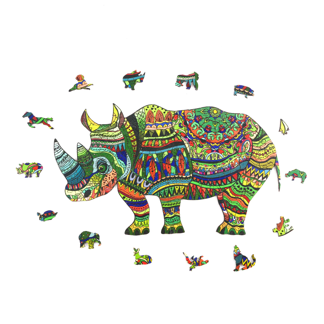 🔥LAST DAY 80% OFF-Green Rhino Puzzle