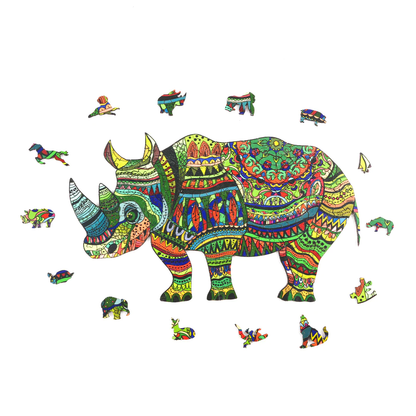 🔥LAST DAY 80% OFF-Green Rhino Puzzle