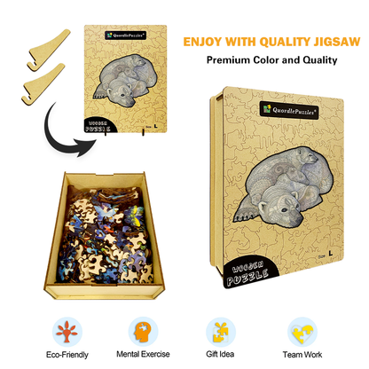 🔥LAST DAY 80% OFF-White Polar Bear Jigsaw Puzzle