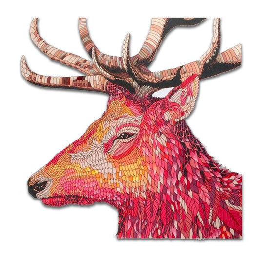 🔥LAST DAY 80% OFF-Red Elk Jigsaw Puzzle