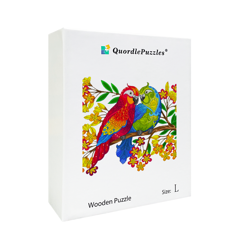 🔥LAST DAY 80% OFF-Colorful Parrot Jigsaw Puzzle