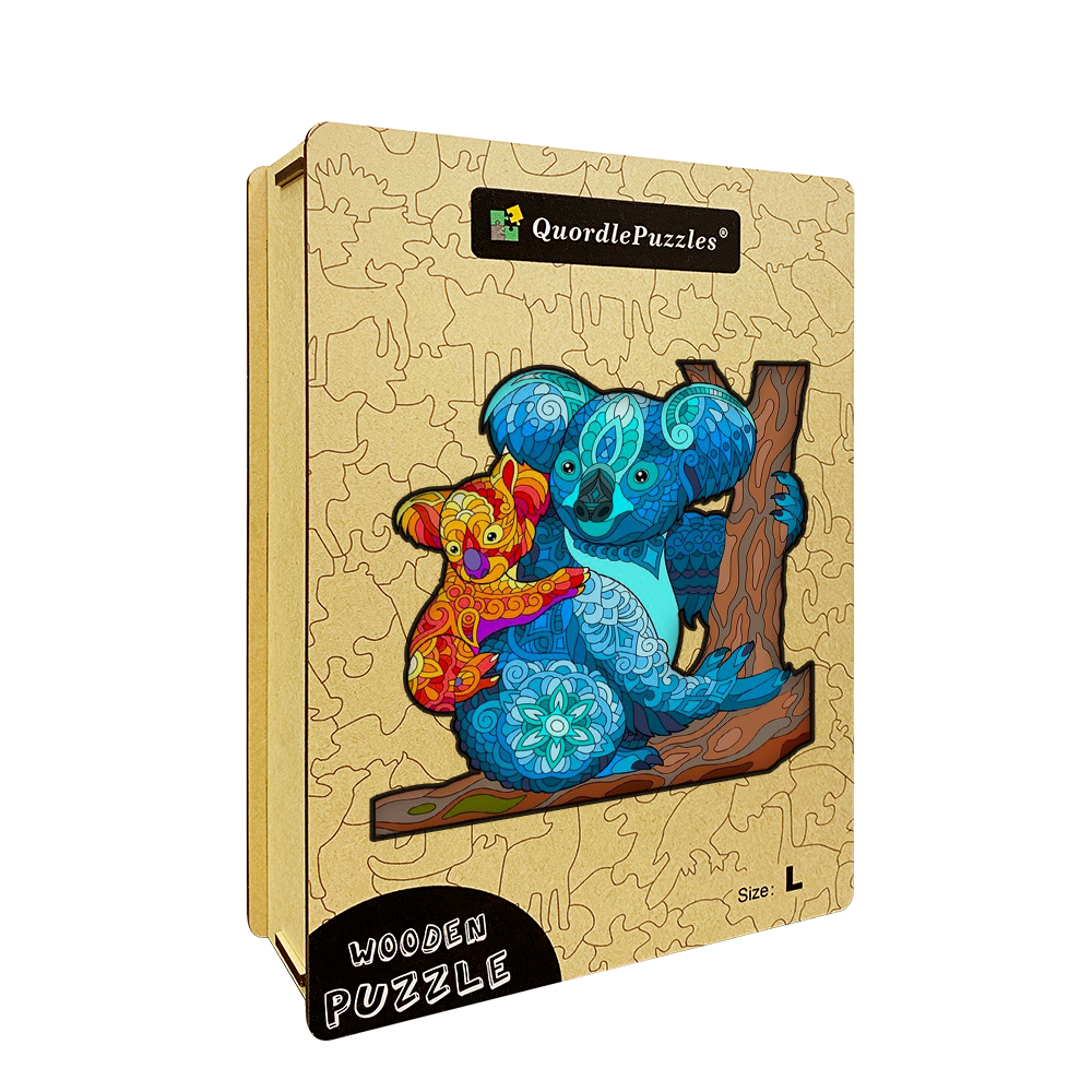 🔥LAST DAY 80% OFF-Koala Mother and Child Jigsaw Puzzle
