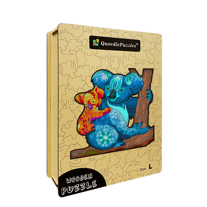🔥LAST DAY 80% OFF-Koala Mother and Child Jigsaw Puzzle
