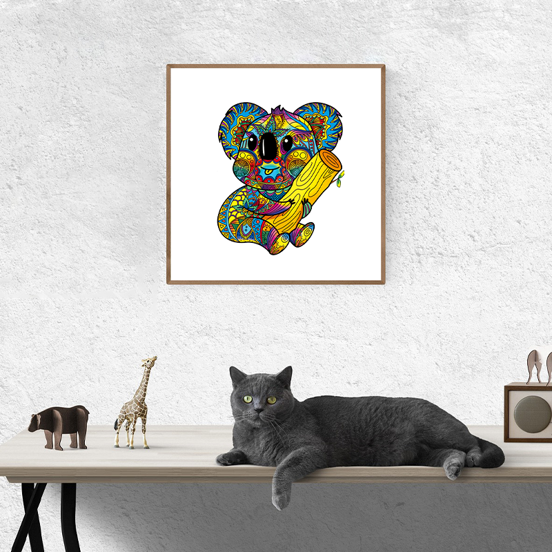 🔥LAST DAY 80% OFF-Colorful Koala Puzzle