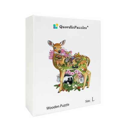 🔥LAST DAY 80% OFF-Sika Deer Home Puzzle